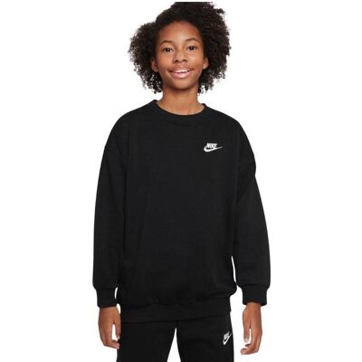 Nike, Jungen, Pullover, Fleece-Sweatshirt des Children's Sportswear Club, Schwarz, (XL) Nike, Jungen, Pullover, Fleece-Sweatshirt des Children's Sportswear Club, Schwarz, (XL)