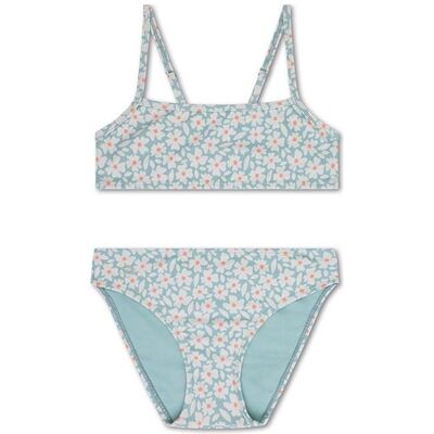 Swim Essentials, Mädchen, Bikinis, Bikini Kind Florish Green, Grün, (122, 128) Swim Essentials, Mädchen, Bikinis, Bikini Kind Florish Green, Grün, (122, 128)
