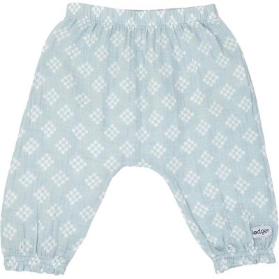 Lodger, Hosen, Hipster Baby Hose Musselin, Blau, (62) Lodger, Hosen, Hipster Baby Hose Musselin, Blau, (62)