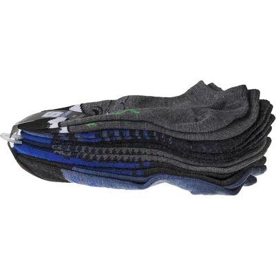 Skechers, Jungen, Socken, Boys 6pk Low Cut Dinos S111627-AST *193642720426, Mehrfarbig, (6er Pack, 31 - 34) Skechers, Jungen, Socken, Boys 6pk Low Cut Dinos S111627-AST *193642720426, Mehrfarbig, (6er Pack, 31 - 34)