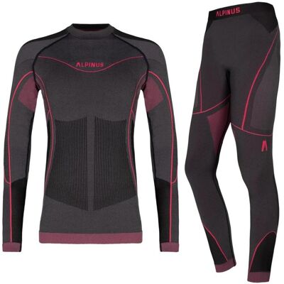 Alpinus, Mädchen, Funktionsshirt, Thermoaktive Unterwäsche für Mädchen Tactical Mora Set graphit-pink SI8937 - SI8939 120-136 (122, 128, 134), Rosa, 128, 134, 122 Alpinus, Mädchen, Funktionsshirt, Thermoaktive Unterwäsche für Mädchen Tactical Mora Set graphit-pink SI8937 - SI8939 120-136 (122, 128, 134), Rosa, 128, 134, 122