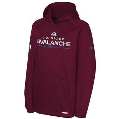 Outerstuff, Jungen, Pullover, OS FW25 COLORADO AVALANCHE APRO RINK POH KNIT TOP JR L (14-16), Rot, (L) Outerstuff, Jungen, Pullover, OS FW25 COLORADO AVALANCHE APRO RINK POH KNIT TOP JR L (14-16), Rot, (L)