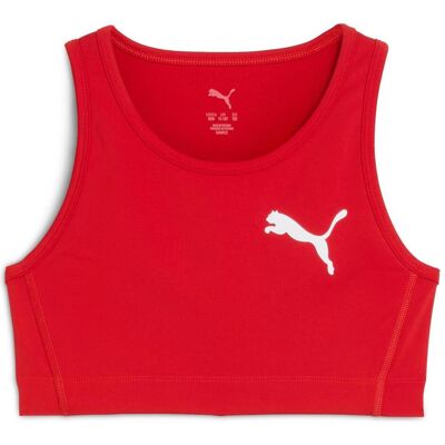 Puma Mädchen, Sportshirt, G Y Cross The Line Crop 3.0 (152), Rot, 152 Puma Mädchen, Sportshirt, G Y Cross The Line Crop 3.0 (152), Rot, 152