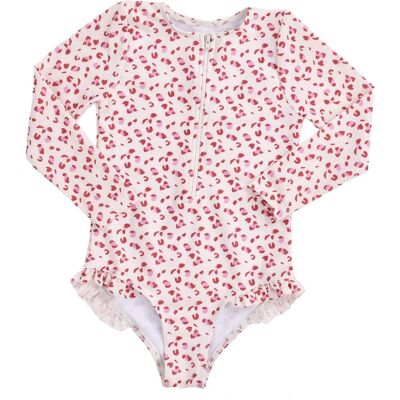 Swim Essentials, Mädchen, Badeanzüge, Langarm Badekleid Old, Rosa, (104, 98) Swim Essentials, Mädchen, Badeanzüge, Langarm Badekleid Old, Rosa, (104, 98)