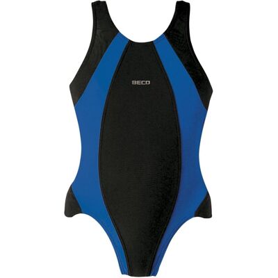 Beco, Mädchen, Badeanzüge, Maud. suit girl. BASIC 5436 06 140 black / bl, Blau, Schwarz, (140) Beco, Mädchen, Badeanzüge, Maud. suit girl. BASIC 5436 06 140 black / bl, Blau, Schwarz, (140)