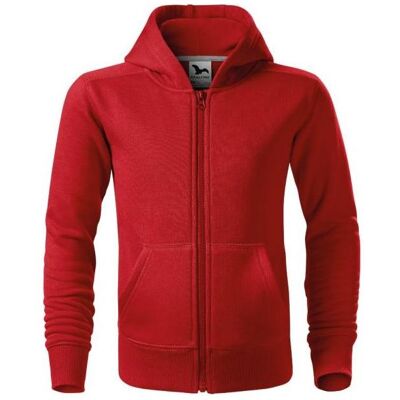 Malfini, Jungen, Pullover, Trendy Zipper Jr MLI-41207 sweatshirt, Rot, (134) Malfini, Jungen, Pullover, Trendy Zipper Jr MLI-41207 sweatshirt, Rot, (134)
