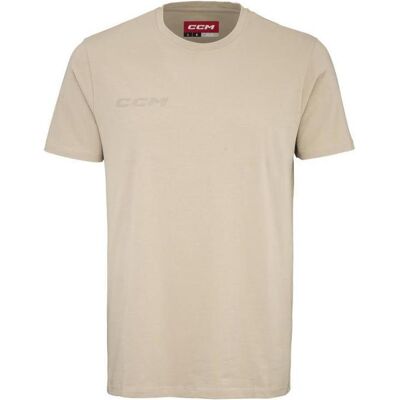 CCM, Jungen, Sportshirt, Core YTH Kurzarm-T-Shirt (YTH XL, svetlo rjava (sand)) (XL), Braun, XL CCM, Jungen, Sportshirt, Core YTH Kurzarm-T-Shirt (YTH XL, svetlo rjava (sand)) (XL), Braun, XL