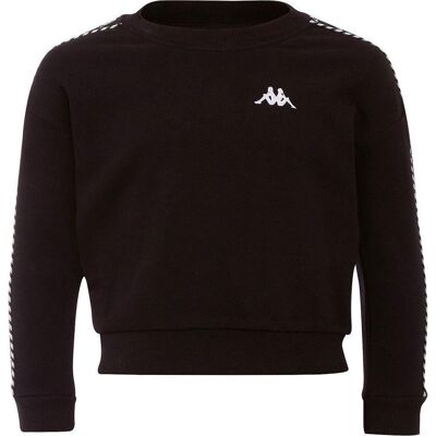 Kappa, Jungen, Pullover, Ilary Sweatshirt Schwarz 309068J 19-4006 146/152cm, Schwarz, (146, 152) Kappa, Jungen, Pullover, Ilary Sweatshirt Schwarz 309068J 19-4006 146/152cm, Schwarz, (146, 152)