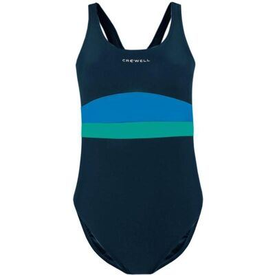Crowell, Mädchen, Badeanzüge, Badeanzug für Mädchen Swan marineblau-blau-blau Fb.07 (146cm), Blau, Mehrfarbig, (146) Crowell, Mädchen, Badeanzüge, Badeanzug für Mädchen Swan marineblau-blau-blau Fb.07 (146cm), Blau, Mehrfarbig, (146)