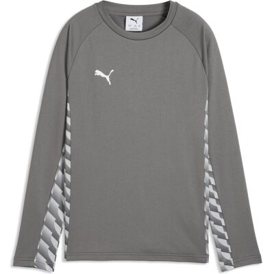 Puma Jungen, Pullover, teamLIGA26 Training Sweat Jr, Weiss, Grau, (152) Puma Jungen, Pullover, teamLIGA26 Training Sweat Jr, Weiss, Grau, (152)