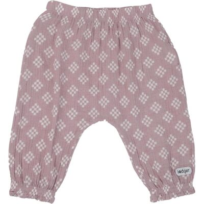 Lodger, Hosen, Hipster Baby Hose Musselin, Rosa, (68) Lodger, Hosen, Hipster Baby Hose Musselin, Rosa, (68)
