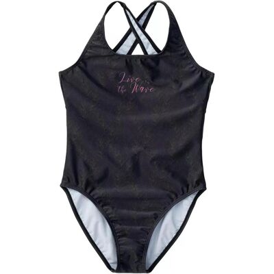 Aquawave, Mädchen, Badeanzüge, Salava Jr Badeanzug, Schwarz, Mehrfarbig, (158) Aquawave, Mädchen, Badeanzüge, Salava Jr Badeanzug, Schwarz, Mehrfarbig, (158)