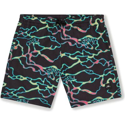 O'Neill, Jungen, Badehosen, Jack Cali Crazy 14" Swim Shorts, Schwarz, (152) O'Neill, Jungen, Badehosen, Jack Cali Crazy 14" Swim Shorts, Schwarz, (152)