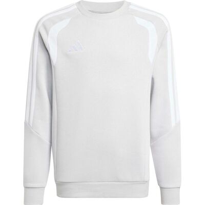 Adidas Jungen, Sportshirt, Tiro League Sweat Crew Graues Kinder-Sweatshirt (116), Silber, Grau, 116 Adidas Jungen, Sportshirt, Tiro League Sweat Crew Graues Kinder-Sweatshirt (116), Silber, Grau, 116