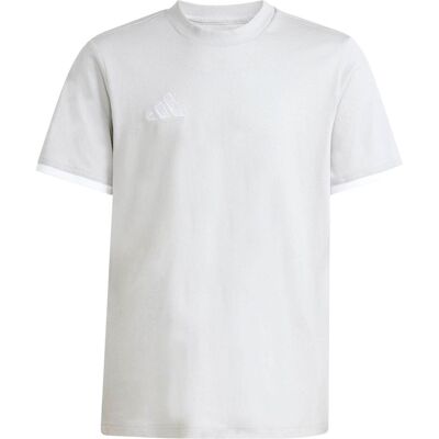 Adidas Jungen, Sportshirt, Ent26 Tee Y - tmlggr/white (152), Silber, Grau, 152 Adidas Jungen, Sportshirt, Ent26 Tee Y - tmlggr/white (152), Silber, Grau, 152