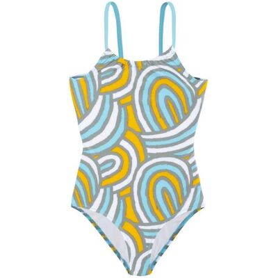 O'Neill, Mädchen, Badeanzüge, Mix And Match Cali Swimsuit, Mehrfarbig, Weiss, Blau, (164) O'Neill, Mädchen, Badeanzüge, Mix And Match Cali Swimsuit, Mehrfarbig, Weiss, Blau, (164)