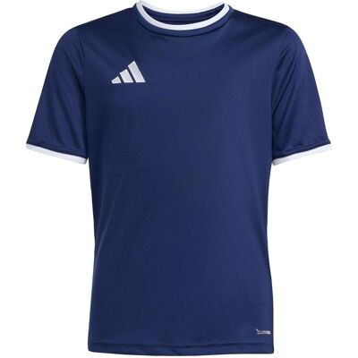 Adidas Jungen, Sportshirt, Ent26 Jsy Y - tenabl/white (116), Weiss, Blau, 116 Adidas Jungen, Sportshirt, Ent26 Jsy Y - tenabl/white (116), Weiss, Blau, 116