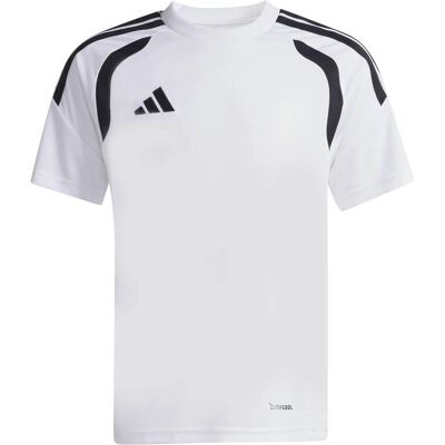 Adidas Jungen, Sportshirt, Tiro26L Jsy Y - white/black/black (116), Mehrfarbig, Weiss, Schwarz, 116 Adidas Jungen, Sportshirt, Tiro26L Jsy Y - white/black/black (116), Mehrfarbig, Weiss, Schwarz, 116