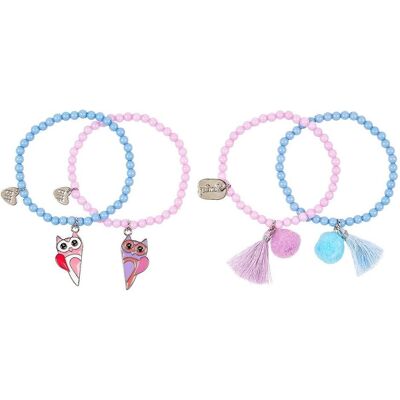Souza, Armschmuck, Geschenkset BFF Phine, lila, 4 Armbänder Souza, Armschmuck, Geschenkset BFF Phine, lila, 4 Armbänder