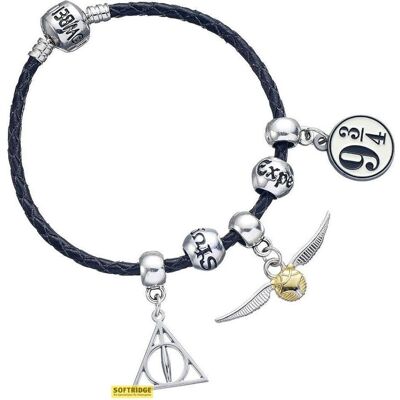 Carat Shop, Armschmuck, Harry Potter: Schnatz / Heiligtümer / 9 3/4, (19 cm, Versilbert) Carat Shop, Armschmuck, Harry Potter: Schnatz / Heiligtümer / 9 3/4, (19 cm, Versilbert)