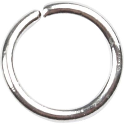 CC Hobby Sprungring - 4mm Silberfarben - 500 Stück - Schmuckzubehör CC Hobby Sprungring - 4mm Silberfarben - 500 Stück - Schmuckzubehör