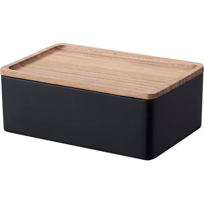 Yamazaki, Uhrenbox + Schmuckaufbewahrung, Schmuck-Aufbewahrungsbox, Schwarz Yamazaki, Uhrenbox + Schmuckaufbewahrung, Schmuck-Aufbewahrungsbox, Schwarz