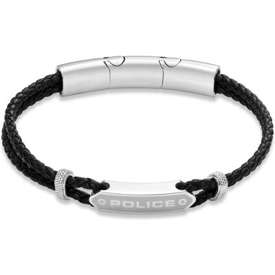 Police, Armschmuck, Twincord, (20 cm, Leder) Police, Armschmuck, Twincord, (20 cm, Leder)