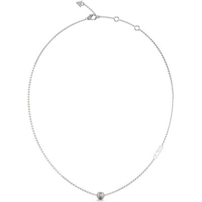 Guess Halsschmuck, Decent Calypso Steel Necklace JUBN04455JWRHT/U, (Stahl) Guess Halsschmuck, Decent Calypso Steel Necklace JUBN04455JWRHT/U, (Stahl)