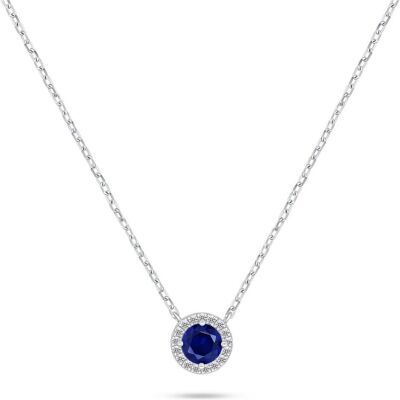 Brilio, Halsschmuck, Silver - Sparkling silver necklace with zircons NCL136WB, (Silber) Brilio, Halsschmuck, Silver - Sparkling silver necklace with zircons NCL136WB, (Silber)