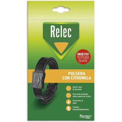 Omega Pharma, Armschmuck, Relec Familia Black Mosquito Repellent Bracelet - 1 Unit Omega Pharma, Armschmuck, Relec Familia Black Mosquito Repellent Bracelet - 1 Unit