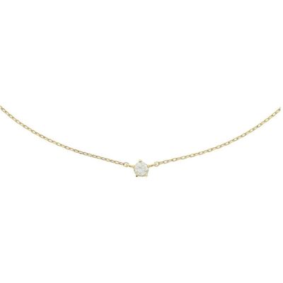 Marie, Halsschmuck, Celeste -Kette Zirkonia 0,8 mm 40 + 4 cm - Gold, (Gelbgold, 40 - 44 cm) Marie, Halsschmuck, Celeste -Kette Zirkonia 0,8 mm 40 + 4 cm - Gold, (Gelbgold, 40 - 44 cm)