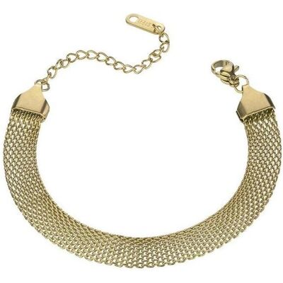 Marc Armschmuck, Malone Sylvia Gold Bracelet - Fashionable Gold-Plated Bracelet, (Gold) Marc Armschmuck, Malone Sylvia Gold Bracelet - Fashionable Gold-Plated Bracelet, (Gold)