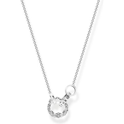 Thomas Sabo, Halsschmuck, Halskette Krone Silber, (925 Sterlingsilber) Thomas Sabo, Halsschmuck, Halskette Krone Silber, (925 Sterlingsilber)