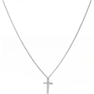 Amen, Halsschmuck, Pray & Love Cross Halskette, (925er Silber, Silber 925, 40 cm) Amen, Halsschmuck, Pray & Love Cross Halskette, (925er Silber, Silber 925, 40 cm)