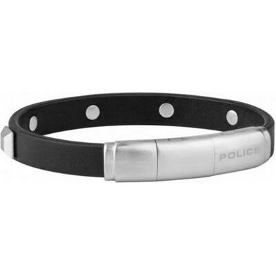 Police, Armschmuck, Herrenarmreif S14Aqt02B Edelstahl 19 Cm, (19 cm, Edelstahl) Police, Armschmuck, Herrenarmreif S14Aqt02B Edelstahl 19 Cm, (19 cm, Edelstahl)