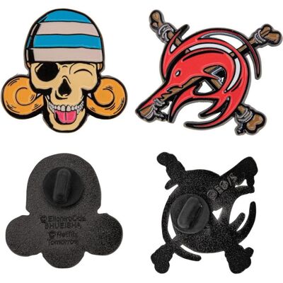 Cinereplicas, Anstecknadel, One Piece Ansteck-Pins 2er-Pack Nami & Arlong Cinereplicas, Anstecknadel, One Piece Ansteck-Pins 2er-Pack Nami & Arlong