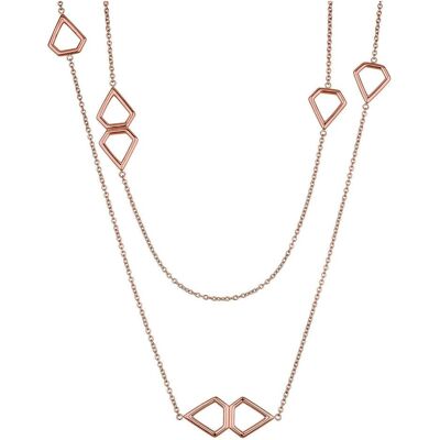 Liebeskind Berlin, Halsschmuck, Womens necklace with pendant Mutlti Icon necklace silver 85 cm, (Edelstahl) Liebeskind Berlin, Halsschmuck, Womens necklace with pendant Mutlti Icon necklace silver 85 cm, (Edelstahl)