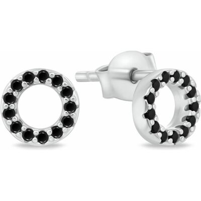 Brilio, Ohrringe, Silver - Stylish silver hoop earrings EA102WBC, (Silber) Brilio, Ohrringe, Silver - Stylish silver hoop earrings EA102WBC, (Silber)
