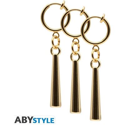ABYstyle, Ohrringe, Orecchini One Piece Zoro 3 Pack, (Zinklegierung + Emaille) ABYstyle, Ohrringe, Orecchini One Piece Zoro 3 Pack, (Zinklegierung + Emaille)