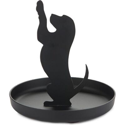Balvi, Uhrenbox + Schmuckaufbewahrung, Ringhalter PUPPY, Schwarz Balvi, Uhrenbox + Schmuckaufbewahrung, Ringhalter PUPPY, Schwarz