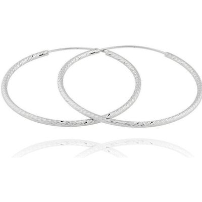 JVD, Ohrringe, Silver earrings rings SVLE0215XD500 - Diameter: 3 cm JVD, Ohrringe, Silver earrings rings SVLE0215XD500 - Diameter: 3 cm