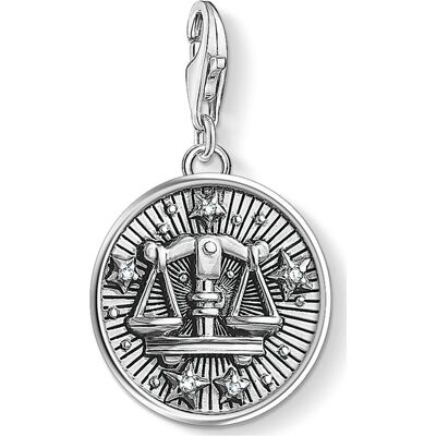 Thomas Sabo, Kettenanhänger, Charm-Anhänger Sternzeichen Waage, (Silber) Thomas Sabo, Kettenanhänger, Charm-Anhänger Sternzeichen Waage, (Silber)