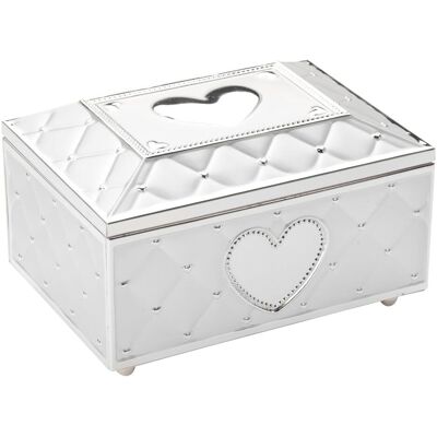 Zilverstad, Uhrenbox + Schmuckaufbewahrung, Ballerina, Silber Zilverstad, Uhrenbox + Schmuckaufbewahrung, Ballerina, Silber