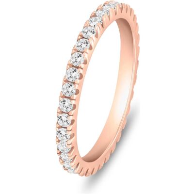 Brilio, Ring, Silver - Charming silver ring with zircons RI085R - Circuit: 50 mm, (50, 925 Silber) Brilio, Ring, Silver - Charming silver ring with zircons RI085R - Circuit: 50 mm, (50, 925 Silber)