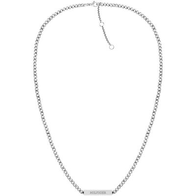 Tommy Hilfiger Halsschmuck, Layered Pendant Halskette, (Edelstahl, 55 cm) Tommy Hilfiger Halsschmuck, Layered Pendant Halskette, (Edelstahl, 55 cm)