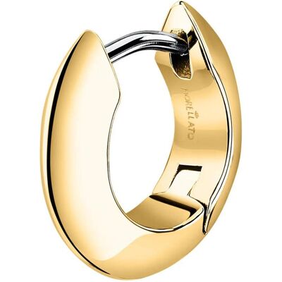 Morellato, Ohrringe, - Motown SALS96 Gold Plated Hoop Single Earring Morellato, Ohrringe, - Motown SALS96 Gold Plated Hoop Single Earring