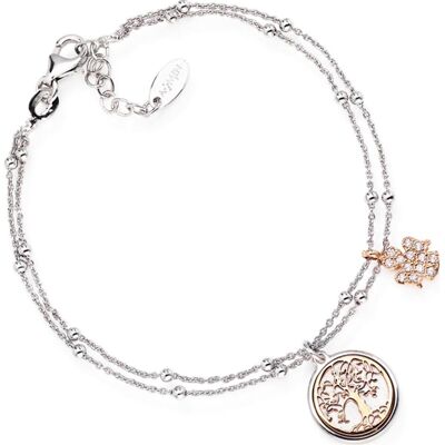 Amen, Armschmuck, Tree of Life Angel Armband, (17 cm, 925er Silber, Silber) Amen, Armschmuck, Tree of Life Angel Armband, (17 cm, 925er Silber, Silber)