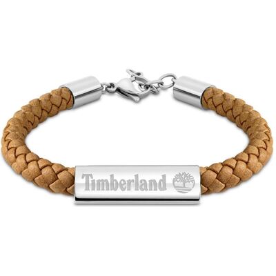 Timberland Armschmuck, Baxter Lake Armband, (21 cm, Edelstahl, Leder) Timberland Armschmuck, Baxter Lake Armband, (21 cm, Edelstahl, Leder)