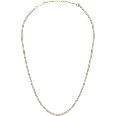 Daniel Wellington, Halsschmuck, - Sparkling Gold Plated Crystal Necklace Classic Tennis DW00400391 Daniel Wellington, Halsschmuck, - Sparkling Gold Plated Crystal Necklace Classic Tennis DW00400391