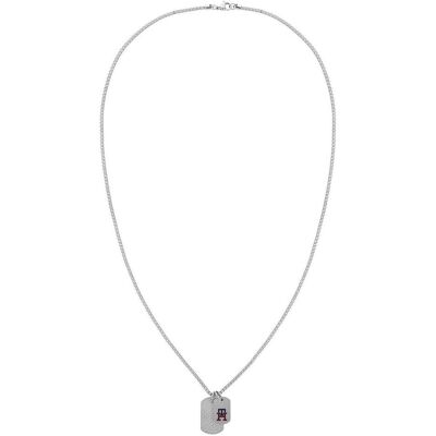 Tommy Hilfiger Halsschmuck, TH Monogram Halskette, (Edelstahl, 60 cm) Tommy Hilfiger Halsschmuck, TH Monogram Halskette, (Edelstahl, 60 cm)